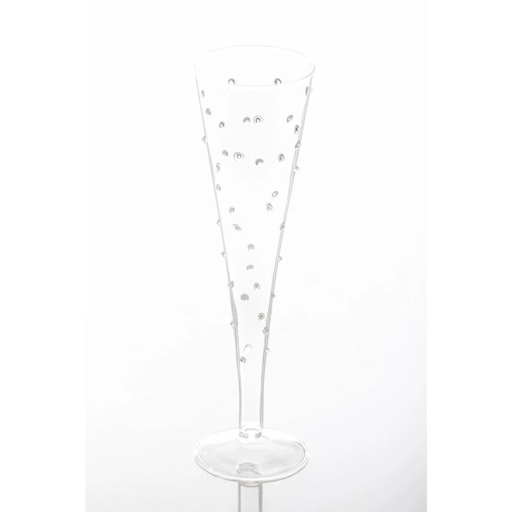 Abigails La Boheme Flute With Small Dots (Set Of 4) 3 Abigails La Boheme Flute With Small Dots (Set Of 4)