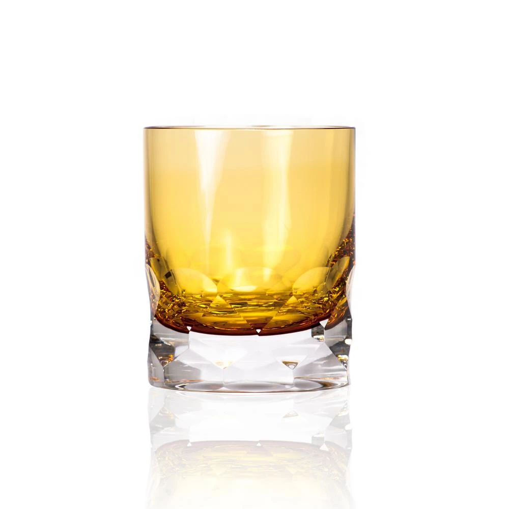 Rolf Glass Vienna 7 Oz. Amber Old-Fashioned (Set Of 2) 4 Rolf Glass Vienna 7 Oz. Amber Old-Fashioned (Set Of 2) - Image 2