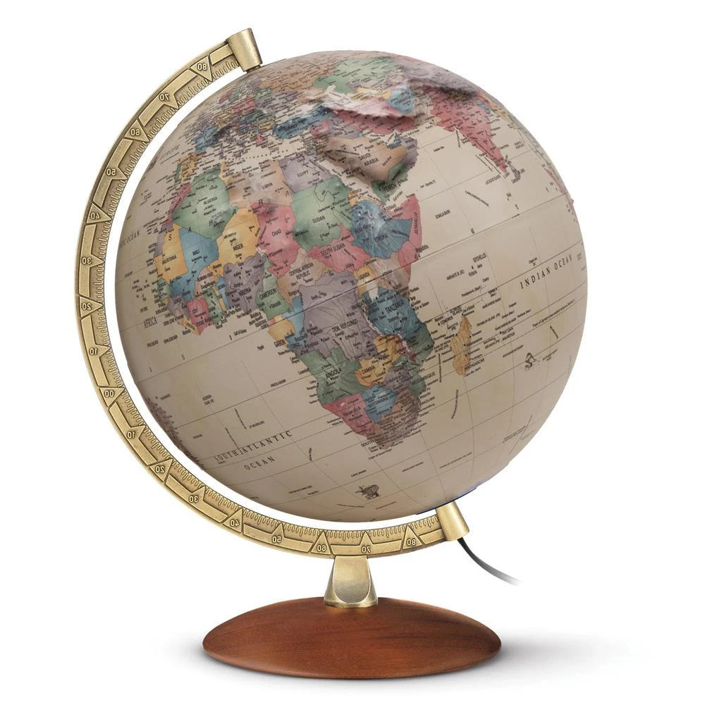 Waypoint Geographic Athens 12 In. Illuminated Raised Relief Desktop Globe 3 Waypoint Geographic Athens 12 In. Illuminated Raised Relief Desktop Globe