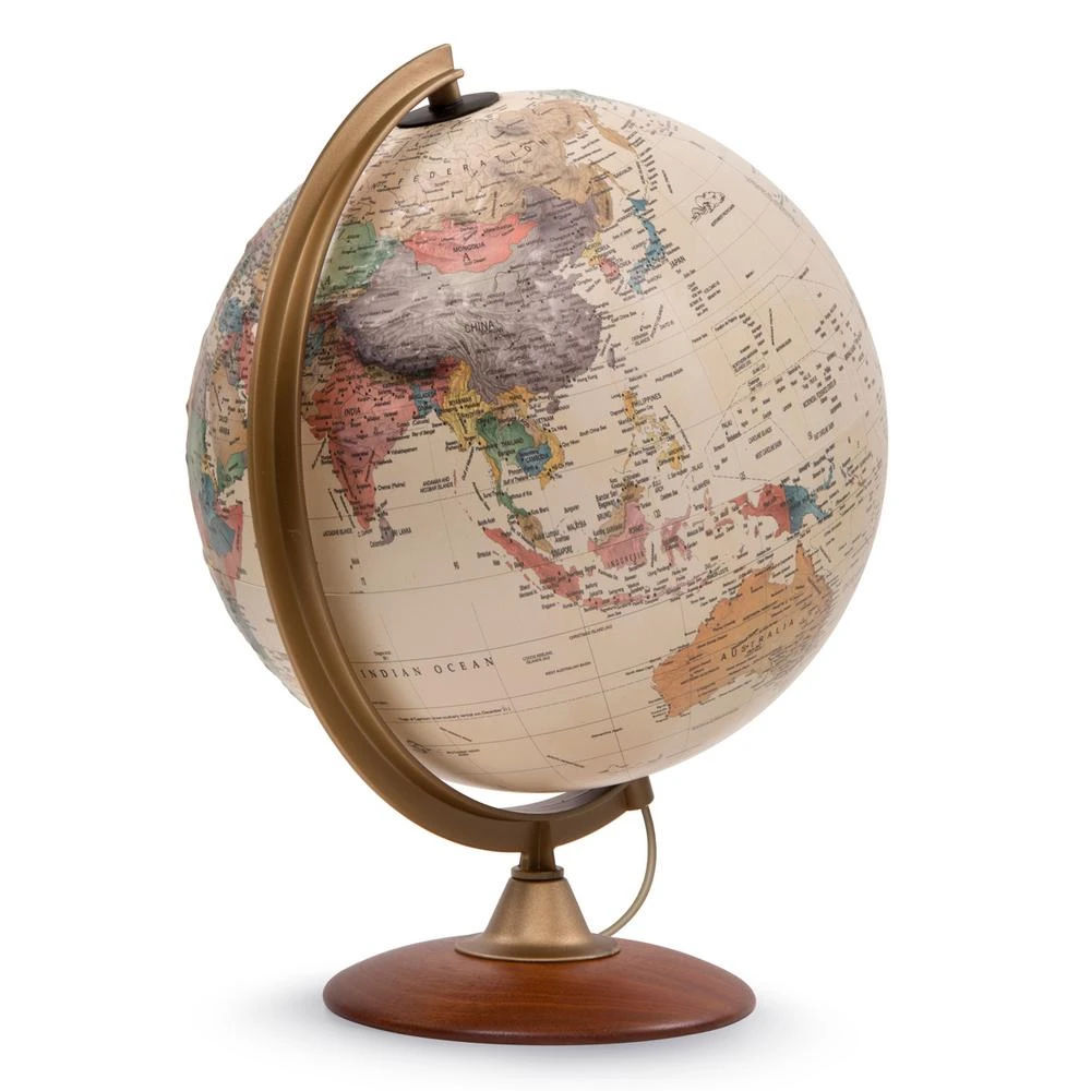 Waypoint Geographic Colombo 12 In. Raised Relief Desktop Globe 5 Waypoint Geographic Colombo 12 In. Raised Relief Desktop Globe - Image 3