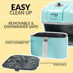 Nostalgia Classic Retro 7 Qt. Aqua Air Fryer 15 Nostalgia Classic Retro 7 Qt. Aqua Air Fryer -Tool Discount Store aqua nostalgia air fryers claf7aq 76 1000