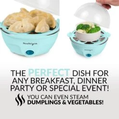 Nostalgia 7-Egg Aqua Egg Cooker -Tool Discount Store aqua nostalgia egg cookers ec7aq 76 1000