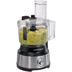 Hamilton Beach 450-Watt 10-Cup Food Processor With Bowl Scraper Attachment