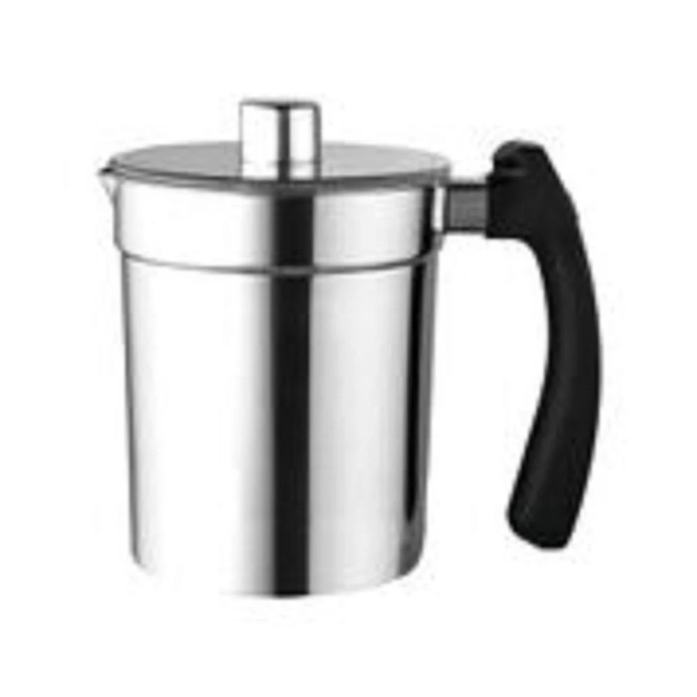 KALORIK 13.5 Oz. Black Stainless Steel Electric Milk Frother 6 KALORIK 13.5 Oz. Black Stainless Steel Electric Milk Frother - Image 4