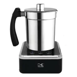 KALORIK 13.5 Oz. Black Stainless Steel Electric Milk Frother