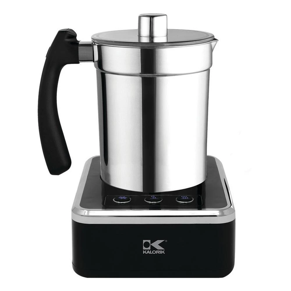 KALORIK 13.5 Oz. Black Stainless Steel Electric Milk Frother 3 KALORIK 13.5 Oz. Black Stainless Steel Electric Milk Frother