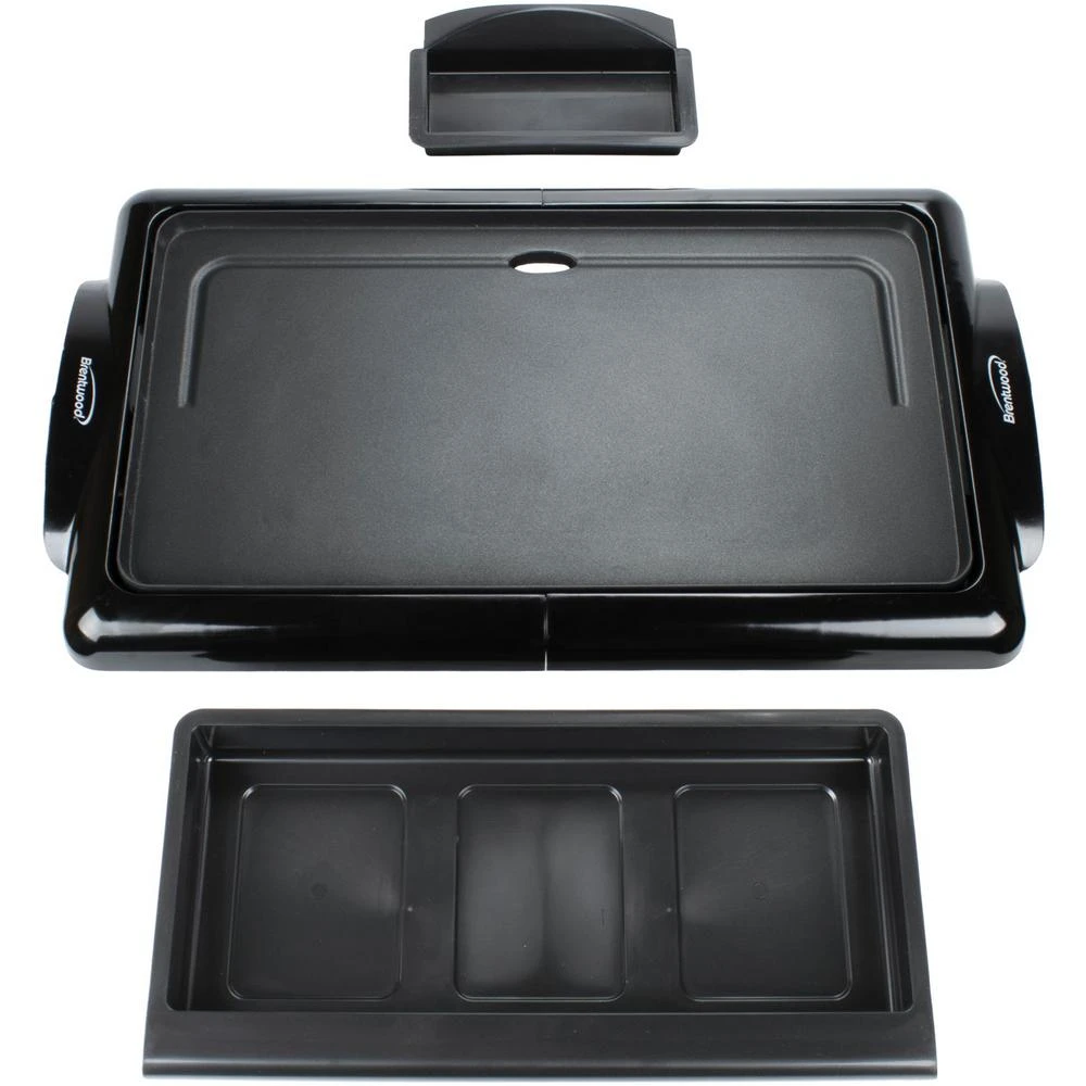 Brentwood Appliances 200 Sq. In. Black Nonstick Electric Griddle 5 Brentwood Appliances 200 Sq. In. Black Nonstick Electric Griddle - Image 3