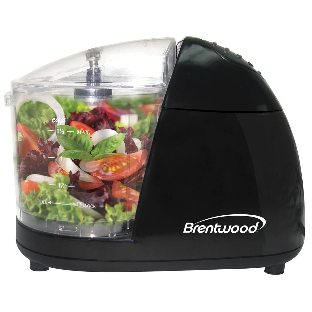 Brentwood Appliances 1.5-Cup Single Speed Black Food Chopper 8 Brentwood Appliances 1.5-Cup Single Speed Black Food Chopper - Image 6