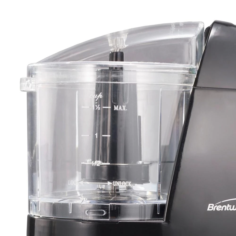 Brentwood Appliances 1.5-Cup Single Speed Black Food Chopper 4 Brentwood Appliances 1.5-Cup Single Speed Black Food Chopper - Image 2
