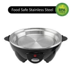 Brentwood 7-Egg Black Electric Egg Cooker With Auto Shutoff 11 Brentwood 7-Egg Black Electric Egg Cooker With Auto Shutoff -Tool Discount Store black brentwood egg cookers ts 1045bk 1f 1000