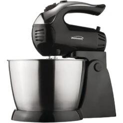 Brentwood 3 Qt. 5-Speed Stand Mixer With Steel Bowl