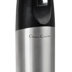 Classic Cuisine 6-Speed 4-in-1 Black Immersion Blender With Chopper And Whisk Attachment 12 Classic Cuisine 6-Speed 4-in-1 Black Immersion Blender With Chopper And Whisk Attachment -Tool Discount Store black classic cuisine immersion blenders hw031118 1f 1000