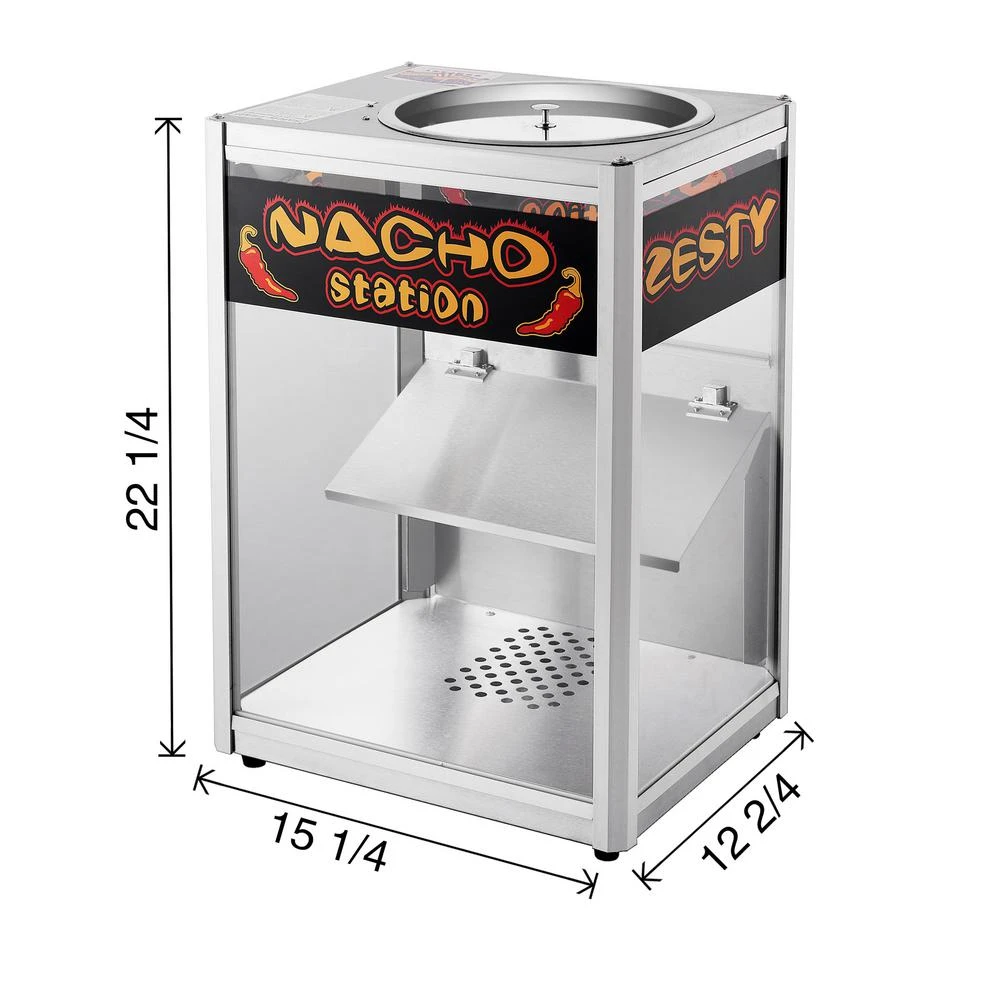 Great Northern 8 Oz. Popcorn And Nacho Machine – Commercial Grade Nacho Warmer Station 6 Great Northern 8 Oz. Popcorn And Nacho Machine – Commercial Grade Nacho Warmer Station - Image 4