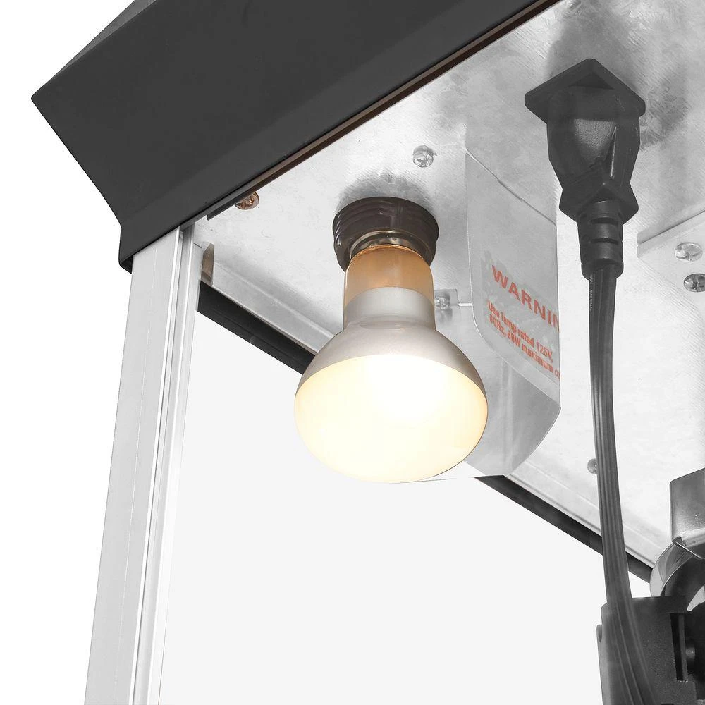 Great Northern Foundation 4 Oz. Black Hot Oil Popcorn Machine With Cart 5 Great Northern Foundation 4 Oz. Black Hot Oil Popcorn Machine With Cart - Image 3