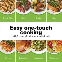 Hamilton Beach 11 Qt. Black Digital Air Fryer With Rotisserie And Rotating Basket -Tool Discount Store black hamilton beach air fryers 35070 c3 1000