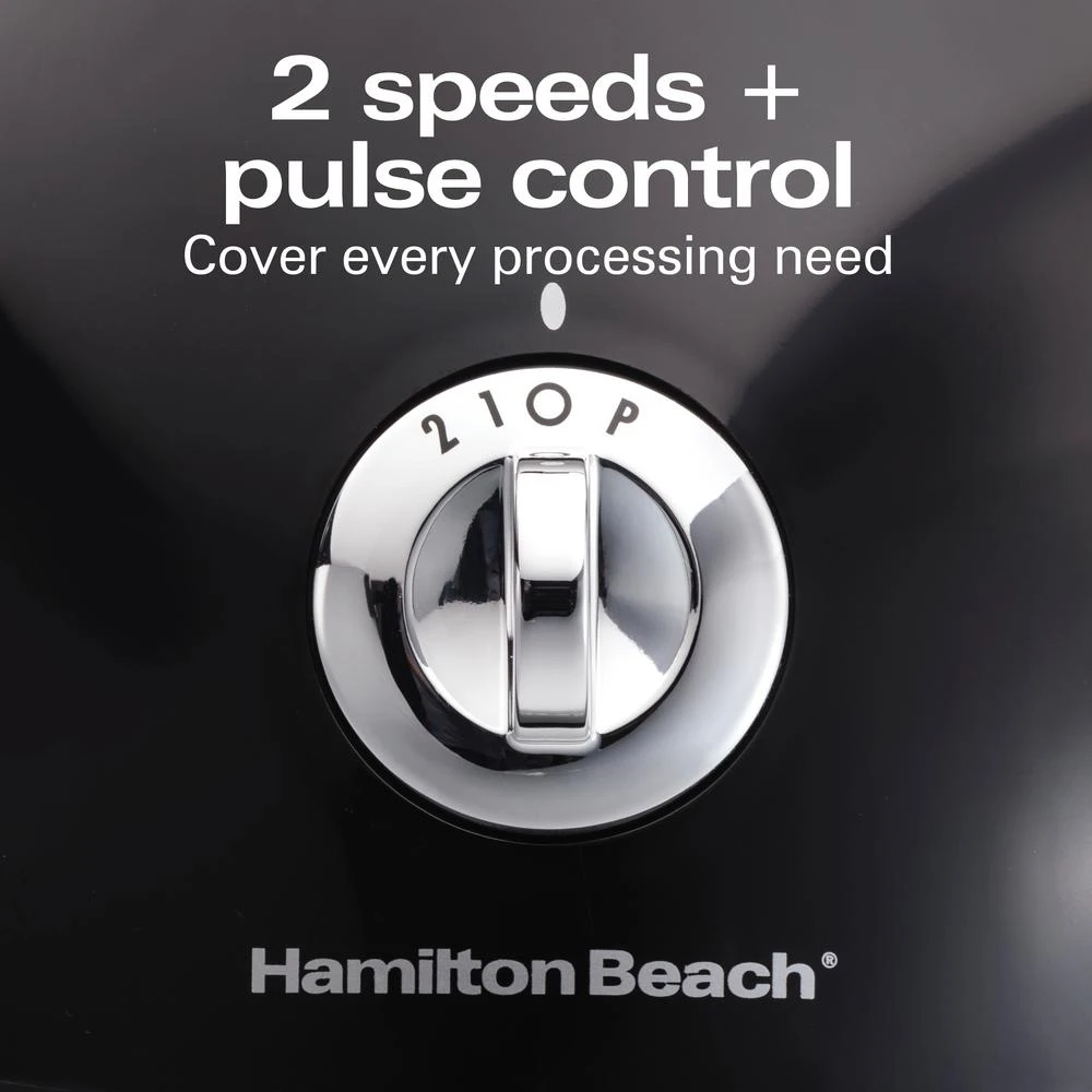 Hamilton Beach Chef Prep 10-Cup 3-Speed Black Food Processor 9 Hamilton Beach Chef Prep 10-Cup 3-Speed Black Food Processor - Image 7