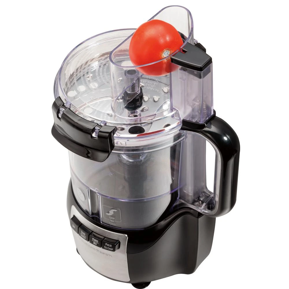 Hamilton Beach Stack And Snap 10-Cup 3-Speed Black Food Processor 6 Hamilton Beach Stack And Snap 10-Cup 3-Speed Black Food Processor - Image 4