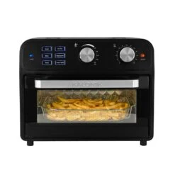 KALORIK 22 Qt. Black Digital Air Fryer Toaster Oven -Tool Discount Store black kalorik air fryers afo 46110 bk 1f 1000