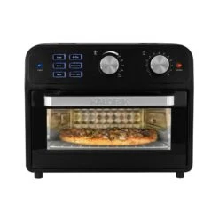 KALORIK 22 Qt. Black Digital Air Fryer Toaster Oven -Tool Discount Store black kalorik air fryers afo 46110 bk 44 1000