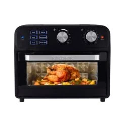 KALORIK 22 Qt. Black Digital Air Fryer Toaster Oven -Tool Discount Store black kalorik air fryers afo 46110 bk 4f 1000