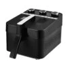 KALORIK 3.5 Qt. Black 2-in-1 Deep And Air Fryer -Tool Discount Store black kalorik deep fryers ft 45417 bk 64 1000