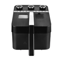 KALORIK 3.5 Qt. Black 2-in-1 Deep And Air Fryer -Tool Discount Store black kalorik deep fryers ft 45417 bk fa 1000