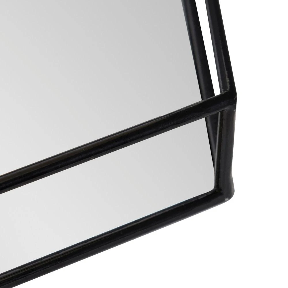 Kate And Laurel Felicia Black Decorative Tray 5 Kate And Laurel Felicia Black Decorative Tray - Image 3