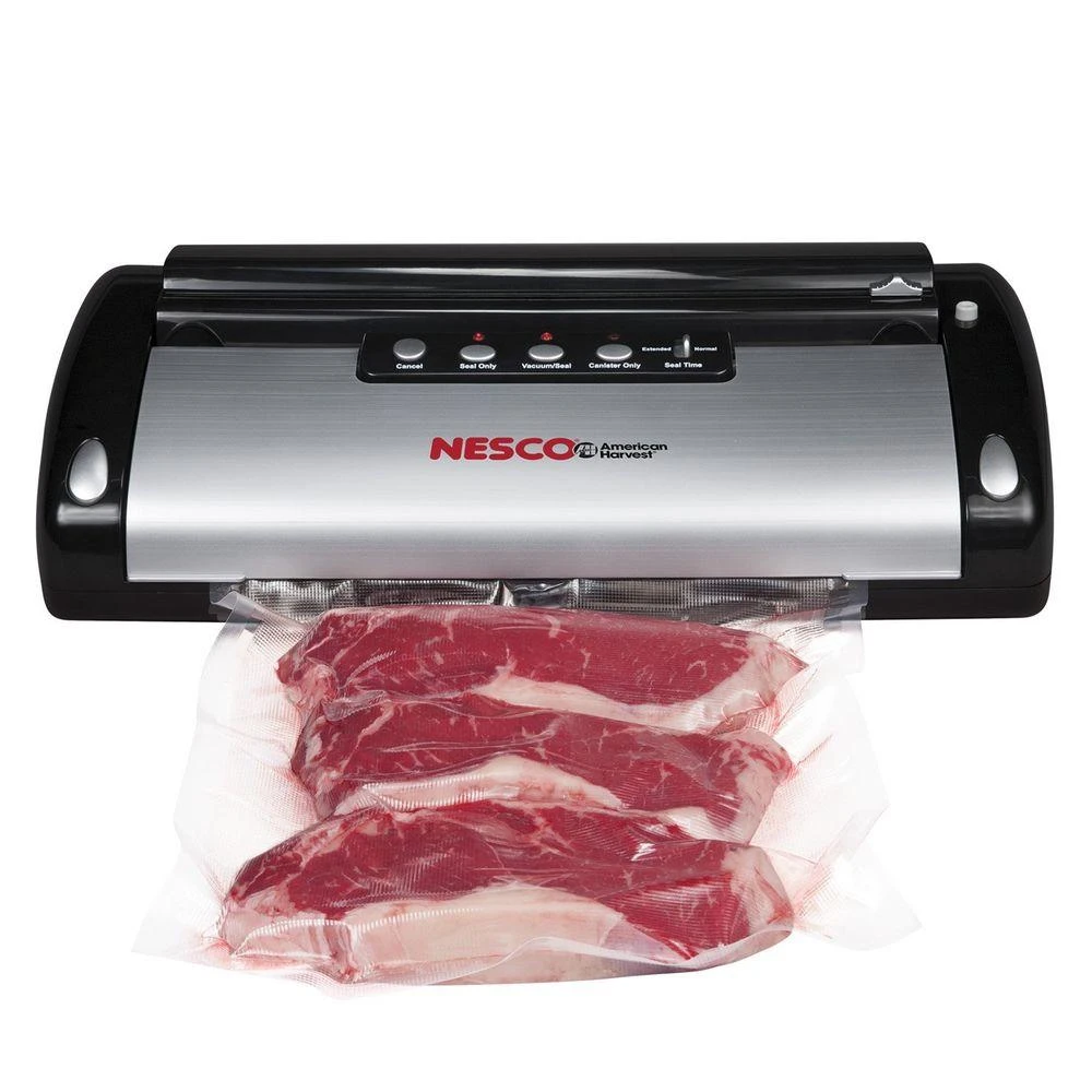 Nesco Black Food Vacuum Sealer With Bag Cutter 9 Nesco Black Food Vacuum Sealer With Bag Cutter - Image 7