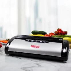 Nesco Black Food Vacuum Sealer With Bag Cutter 20 Nesco Black Food Vacuum Sealer With Bag Cutter -Tool Discount Store black nesco food vacuum sealers vs 02 44 1000