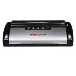 Nesco Black Food Vacuum Sealer With Bag Cutter