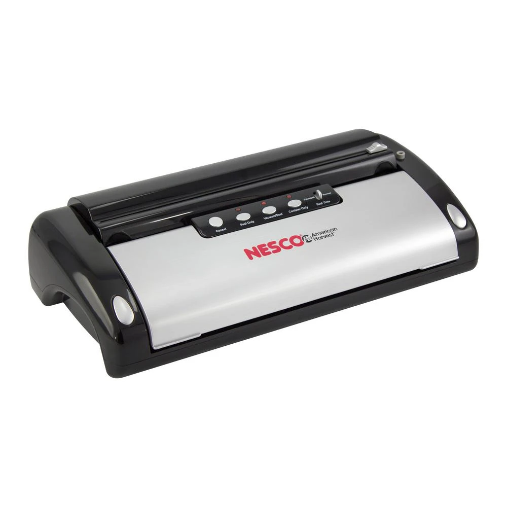 Nesco Black Food Vacuum Sealer With Bag Cutter 12 Nesco Black Food Vacuum Sealer With Bag Cutter - Image 10