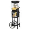 Nostalgia 300 W 2.5 Oz. Black Popcorn Cart With 5 Qt. Popcorn Bowl -Tool Discount Store black nostalgia popcorn machines kpm220ctbk 64 1000