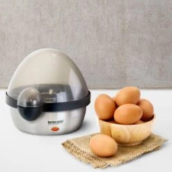 Better Chef 7-Egg Stainless Steel Egg Cooker -Tool Discount Store black silver better chef egg cookers 98580180m 4f 1000