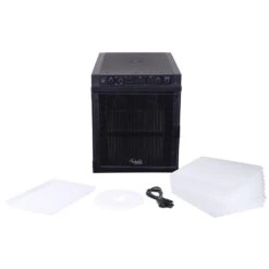 Tribest Sedona Express 11-Tray Black Food Dehydrator With Built-In Timer -Tool Discount Store black tribest dehydrators sde p6280 b 77 1000