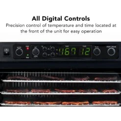 Tribest Sedona Express 11-Tray Black Stainless Steel Food Dehydrator With Built-In Timer 13 Tribest Sedona Express 11-Tray Black Stainless Steel Food Dehydrator With Built-In Timer -Tool Discount Store black tribest dehydrators sde s6780 b 4f 1000