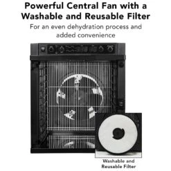 Tribest Sedona Express 11-Tray Black Stainless Steel Food Dehydrator With Built-In Timer 16 Tribest Sedona Express 11-Tray Black Stainless Steel Food Dehydrator With Built-In Timer -Tool Discount Store black tribest dehydrators sde s6780 b fa 1000