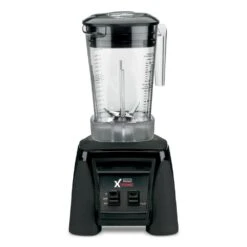 Waring Commercial Xtreme 48 Oz. 2-Speed Clear Blender Black With 3.5 HP Blender, Paddle Switches And BPA-Free Copolyester Container