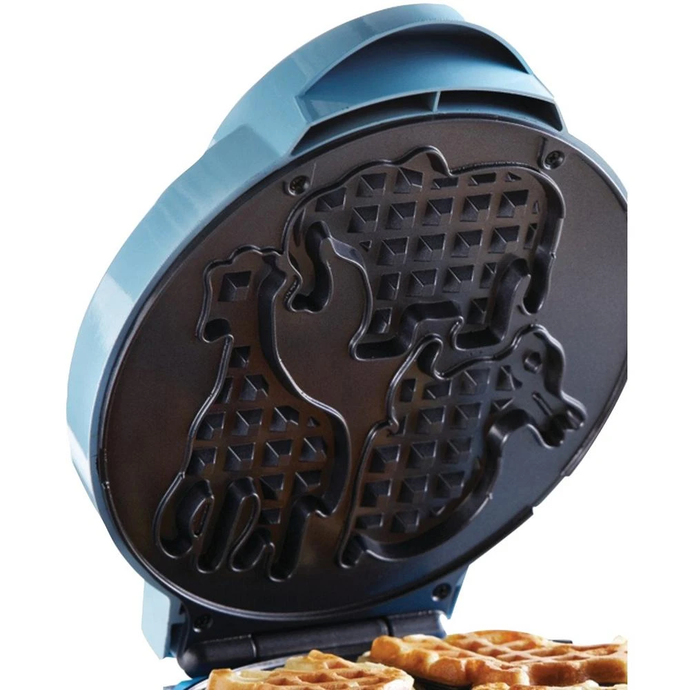 Brentwood Appliances Blue Animal-Shapes Waffle Maker 5 Brentwood Appliances Blue Animal-Shapes Waffle Maker - Image 3