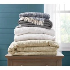 LR Resources Blue Chambray Woven Throw -Tool Discount Store blue lr resources throw blankets throw81186blu4250 c3 1000