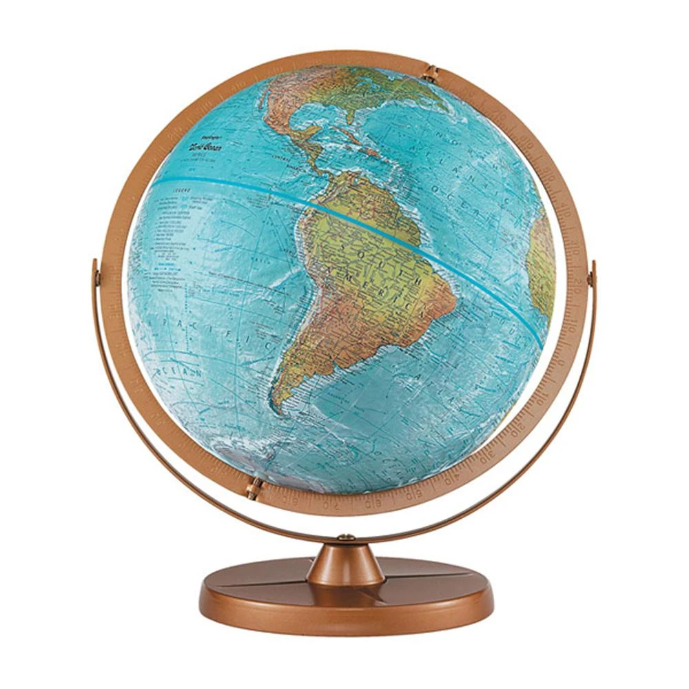 Replogle Atlantis 12 In. Desk Globe 3 Replogle Atlantis 12 In. Desk Globe