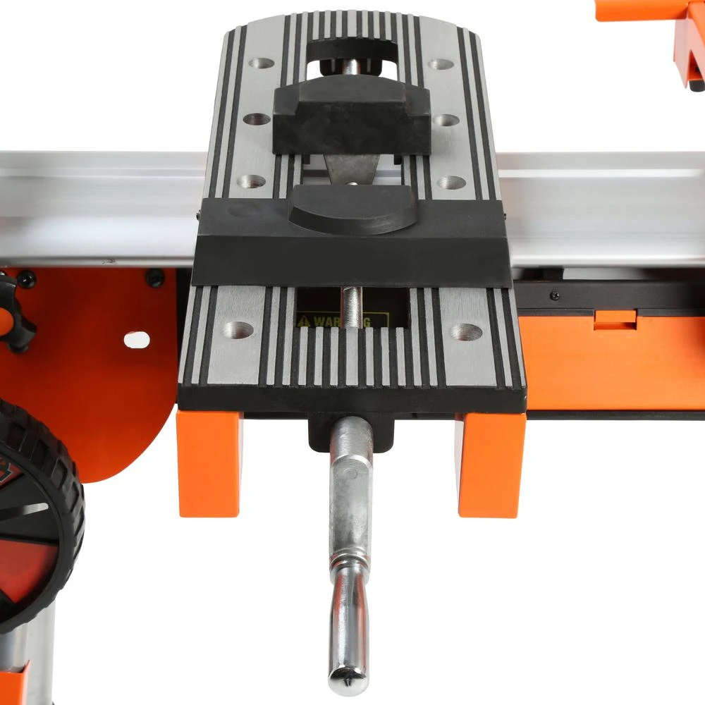 BORA Heavy Duty Portable Miter Saw Stand With Quick Release Tool Mounts, Wheels, Work Light, Vise, 4-Outlet Power 7 BORA Heavy Duty Portable Miter Saw Stand With Quick Release Tool Mounts, Wheels, Work Light, Vise, 4-Outlet Power - Image 5