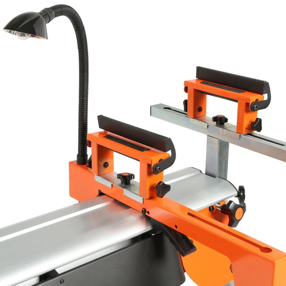 BORA Heavy Duty Portable Miter Saw Stand With Quick Release Tool Mounts, Wheels, Work Light, Vise, 4-Outlet Power 5 BORA Heavy Duty Portable Miter Saw Stand With Quick Release Tool Mounts, Wheels, Work Light, Vise, 4-Outlet Power - Image 3