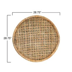 3R Studios Handwoven Beige And Green Rattan Wall Decor -Tool Discount Store brown 3r studios tapestries df1730 4f 1000