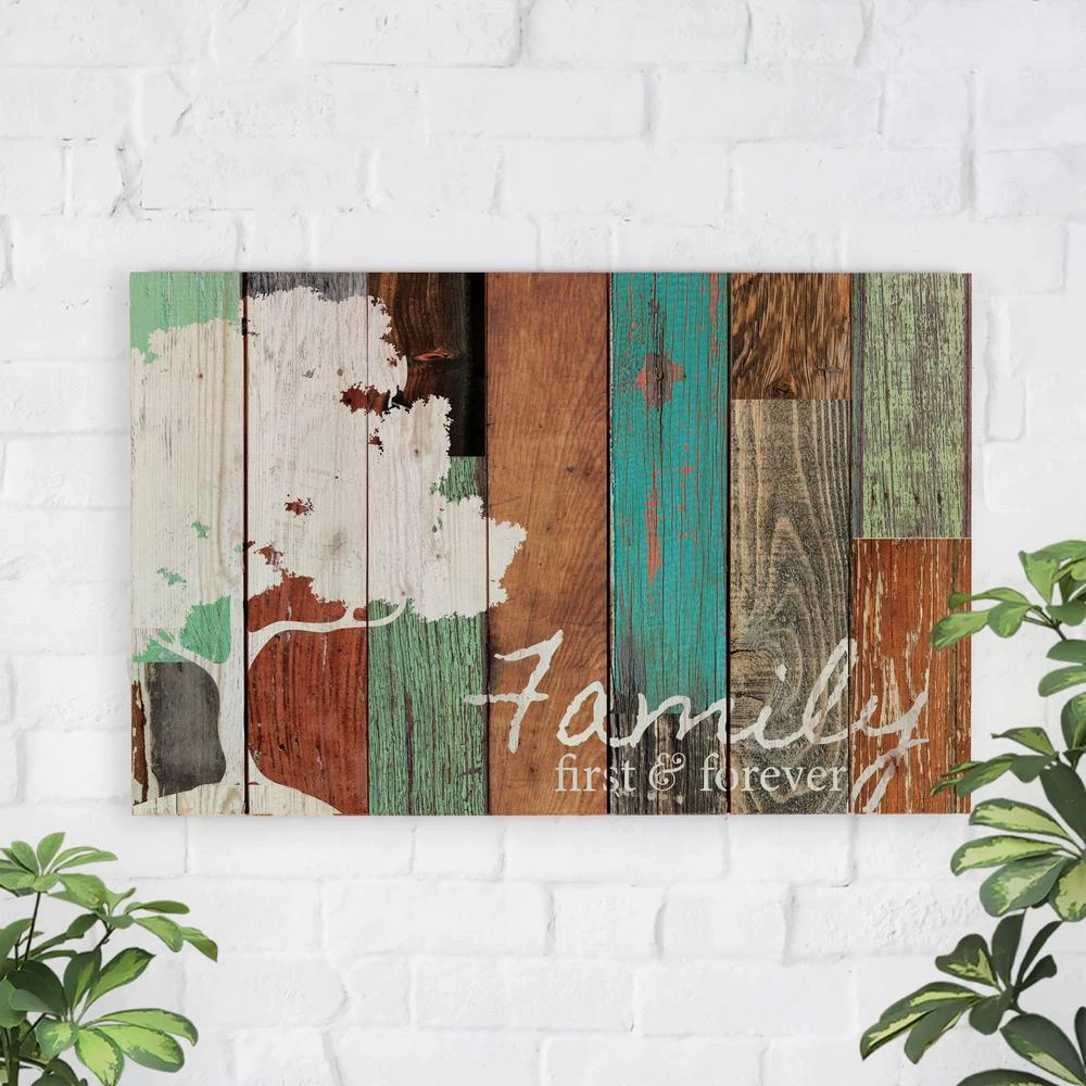P Graham Dunn Family…Wood Pallet Individual Wooden Art 4 P Graham Dunn Family…Wood Pallet Individual Wooden Art - Image 2