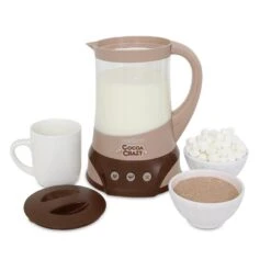 West Bend Cocoa Crazy 4-Cup Hot Beverage Machine 32 Oz. Brown With Removable Pitcher Easy Serving And Nonstick For Easy Cleanup -Tool Discount Store brown west bend electric kettles cl50032 fa 1000