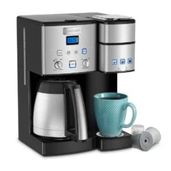 Cuisinart Coffee Center 10-Cup Thermal Coffeemaker And Single-Serve Brewer 11 Cuisinart Coffee Center 10-Cup Thermal Coffeemaker And Single-Serve Brewer -Tool Discount Store brushed chrome cuisinart single serve coffee makers ss 20 44 1000