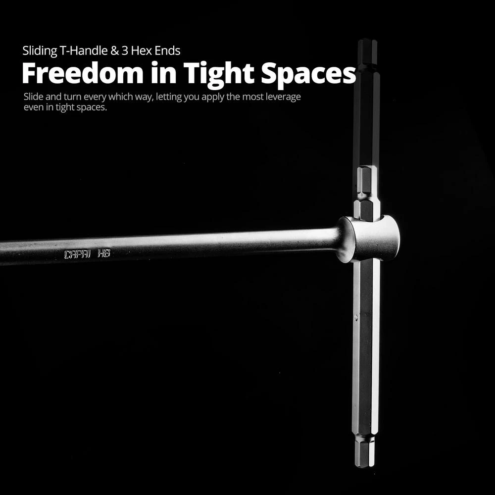 Capri Tools 8 Mm Sliding T-Handle Hex Wrench 5 Capri Tools 8 Mm Sliding T-Handle Hex Wrench - Image 3