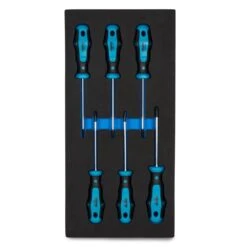 Capri Tools Kontour Star Screwdriver Set With The Mechanic’s Tray (6-Piece)