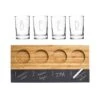 Cathy’s Concepts 5.5 Oz. Bamboo And Slate Craft Beer Tasting Flight 1 Cathy’s Concepts 5.5 Oz. Bamboo And Slate Craft Beer Tasting Flight -Tool Discount Store cathy s concepts pint glasses 2195br beer 64 1000