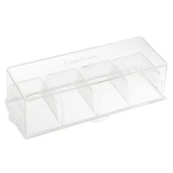 Classic Cuisine Cold Condiment Tray With Ice Chamber 9 Classic Cuisine Cold Condiment Tray With Ice Chamber -Tool Discount Store clear classic cuisine serving trays hw031082 4f 1000